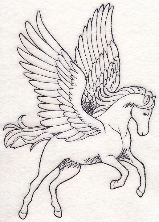 Pegasus Etching - Image 6