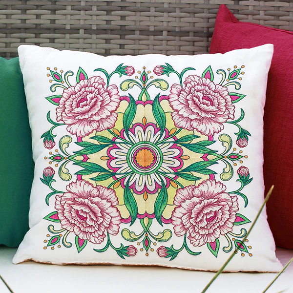 Peony Mandala Quarter - Image 3