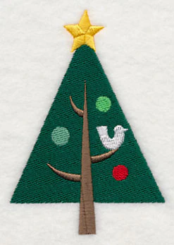 Perching in Christmas Tree - Bird 1 - Image 3