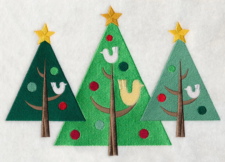 Perching in Christmas Trees - Image 6