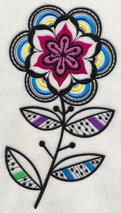 Perfect Petals (Blackwork) - Image 2