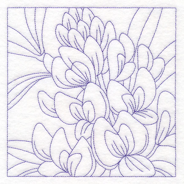 Perfect Petals Quilting - Bluebonnets (Double Run) - Image 3