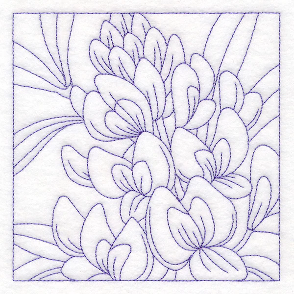Perfect Petals Quilting - Bluebonnets (Double Run) - Image 4