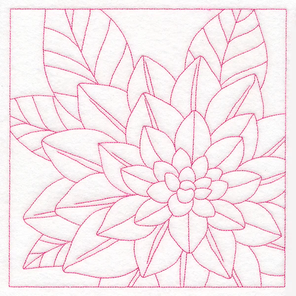 Perfect Petals Quilting - Dahlia (Double Run)