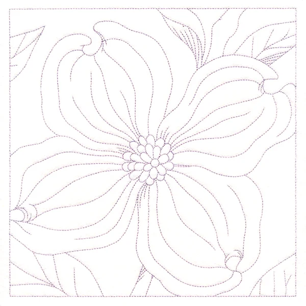 Perfect Petals Quilting - Dogwood (Double Run)