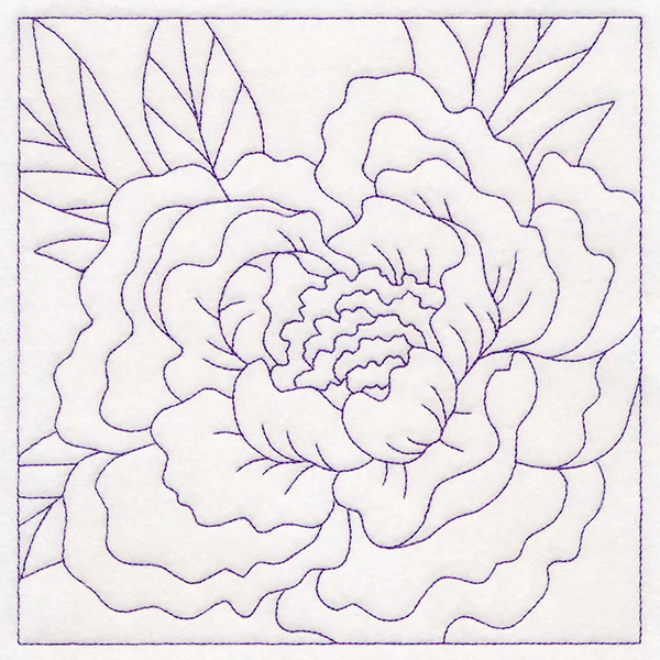 Perfect Petals Quilting - Peony (Double Run) - Image 2
