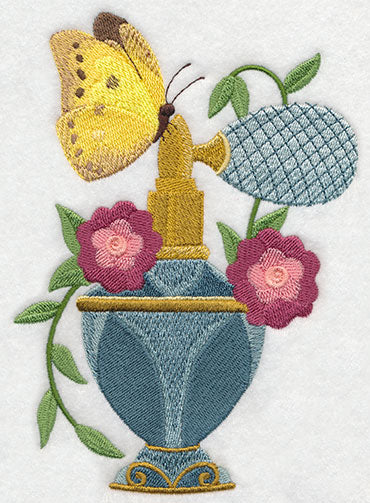 Perfume Bottle with Butterfly - Image 2