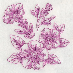 Petunia Botanical (Toile) - Image 5