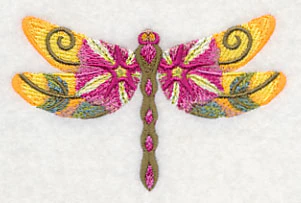 Petunia Dragonfly in Watercolor - Image 4