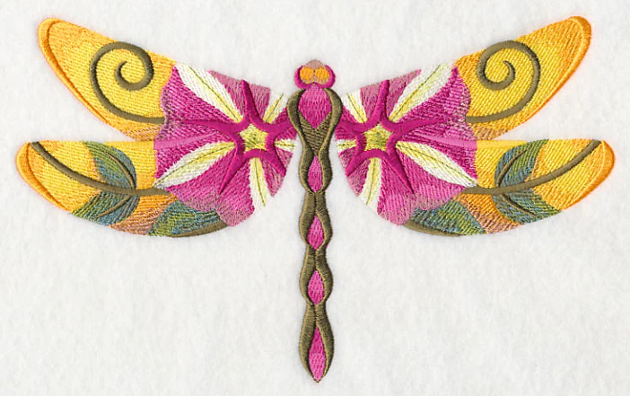 Petunia Dragonfly in Watercolor - Image 5
