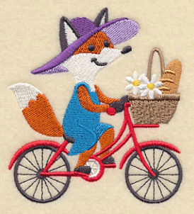 Picnic Pal - Foxy Cyclist - Image 3