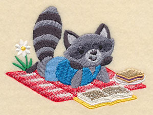 Picnic Pal - Reading Raccoon - Image 3