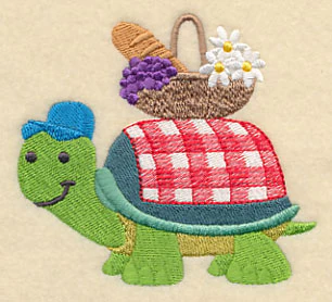 Picnic Pal - Turtle and Basket - Image 3