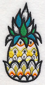 Pineapple 1 (Blackwork) - Image 2