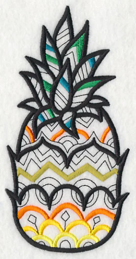 Pineapple 2 (Blackwork) - Image 3