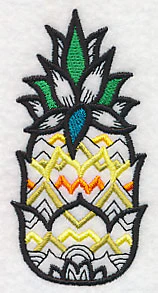 Pineapple 3 (Blackwork) - Image 2
