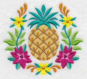 Pineapple and Flower Frame - Image 5