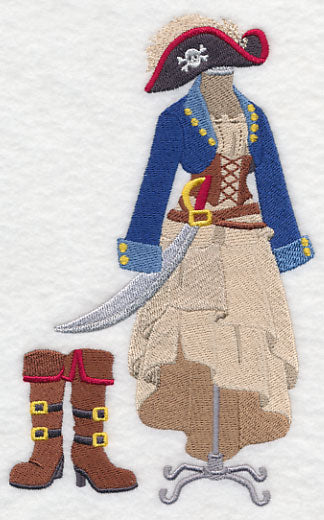 Pirate Costume Dress Form - Image 4