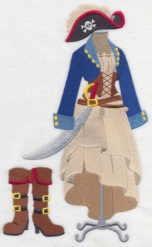 Pirate Costume Dress Form - Image 5