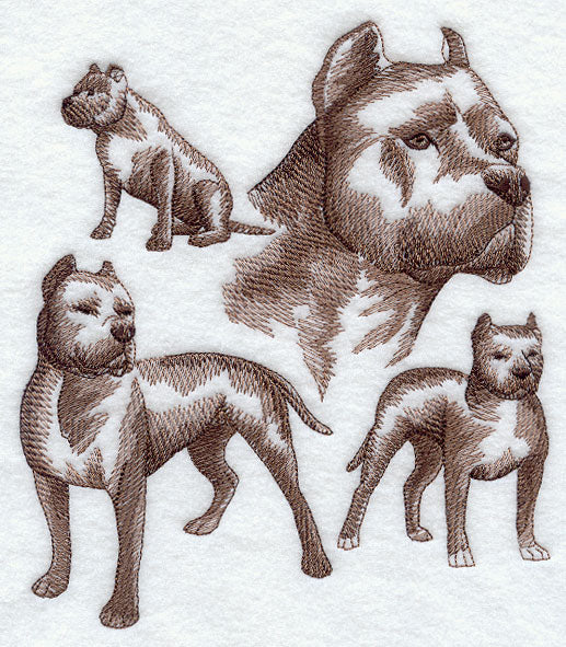 Pit Bull Sketch - Image 2