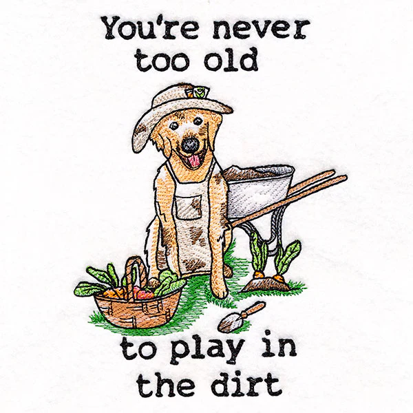 Play in the Dirt Golden Retriever - Image 3