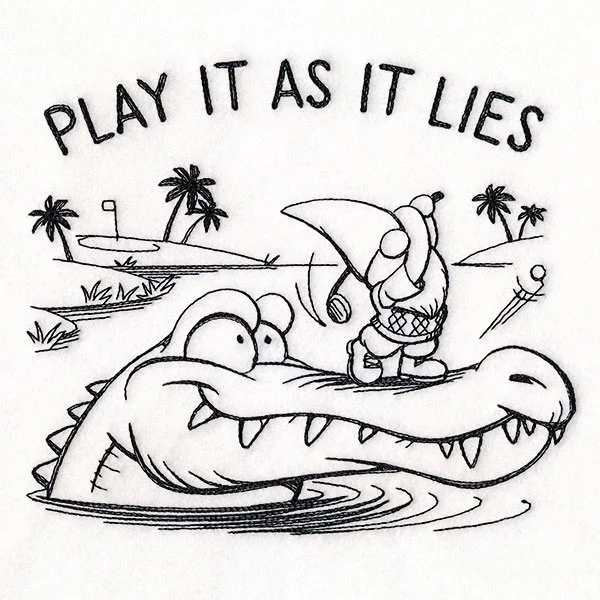 Play It As It Lies Golfing Gnome - Image 2