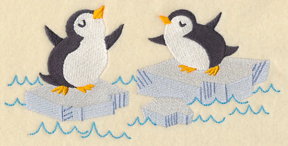 Playful Arctic Penguins - Image 3