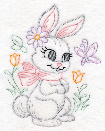 Playful Bunny (Vintage) - Image 2