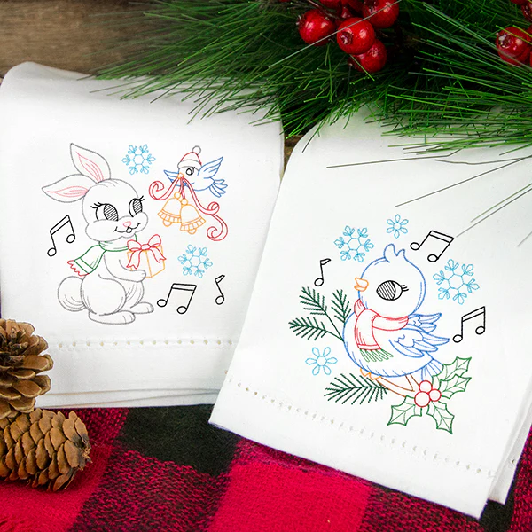 Playful Christmas Bunny (Vintage) - Image 8