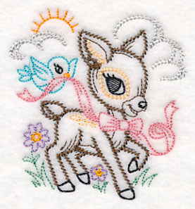 Playful Deer (Vintage) - Image 5