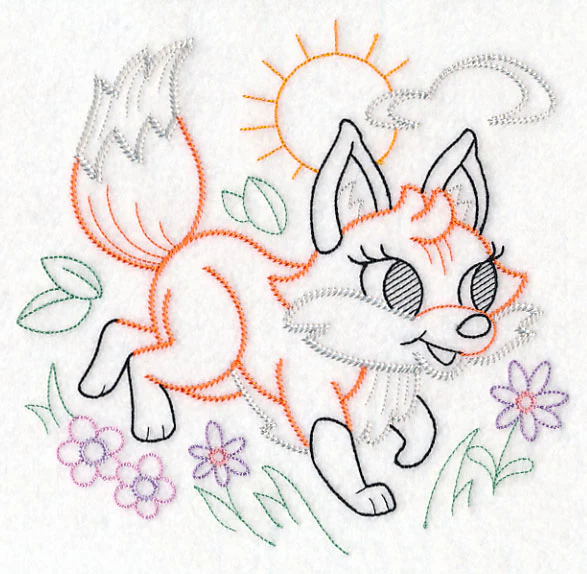 Playful Fox (Vintage) - Image 6