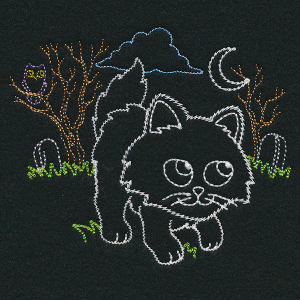 Playful Halloween Glow - Cat (Vintage) - Image 7