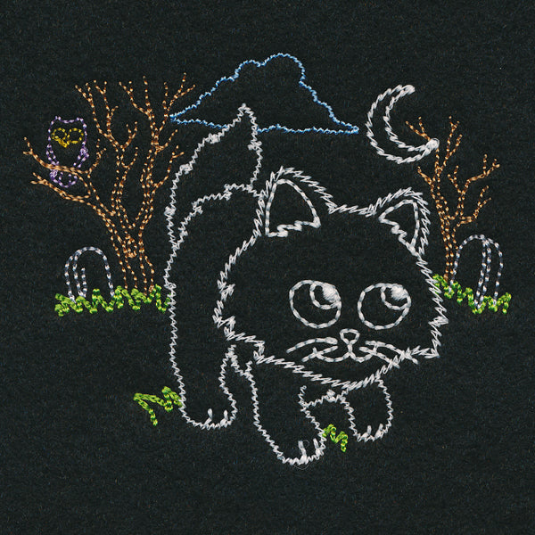 Playful Halloween Glow - Cat (Vintage) - Image 9