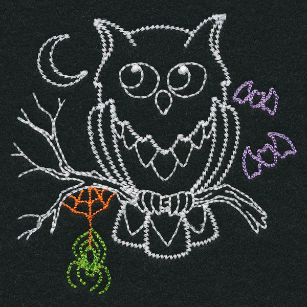 Playful Halloween Glow - Owl (Vintage) - Image 9
