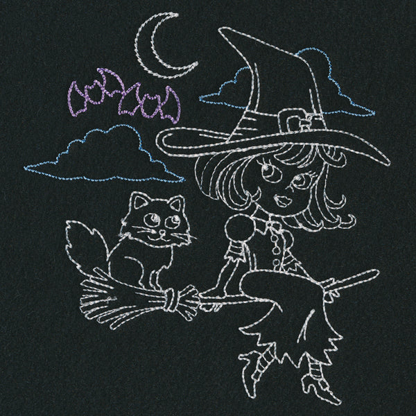 Playful Halloween Glow - Witch (Vintage) - Image 5