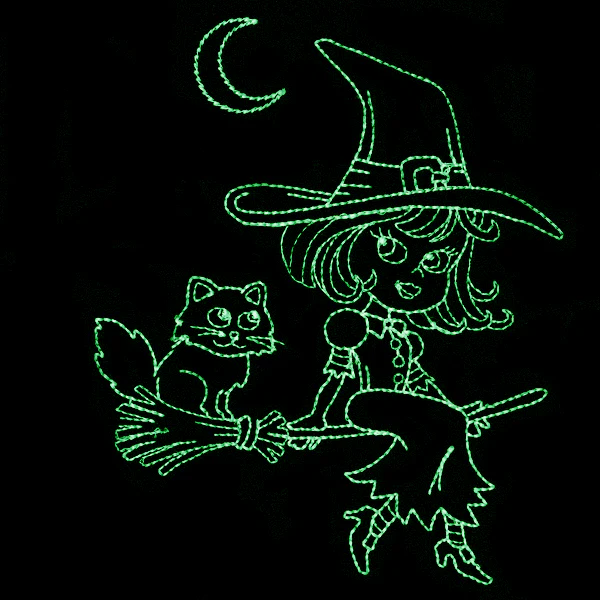 Playful Halloween Glow - Witch (Vintage) - Image 8