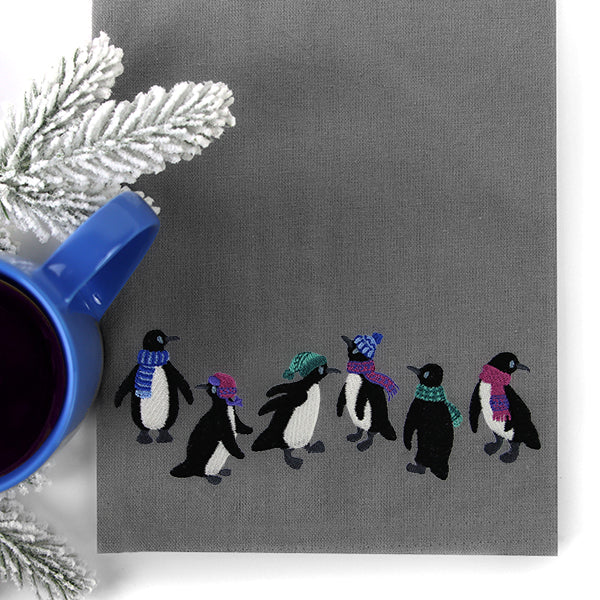 Playful Penguin Border - Image 6