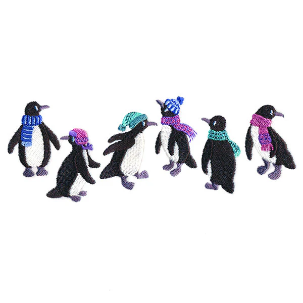 Playful Penguin Border - Image 7