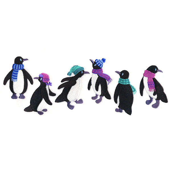 Playful Penguin Border - Image 9
