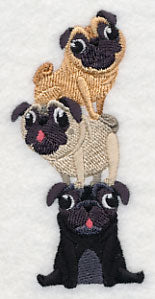 Playful Pugs Stack - Image 3