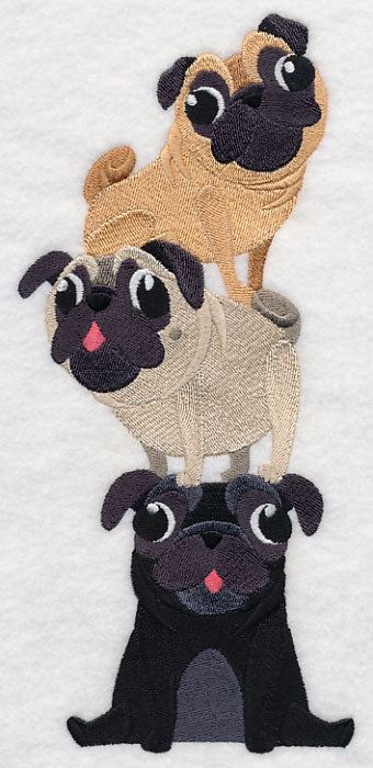 Playful Pugs Stack - Image 4
