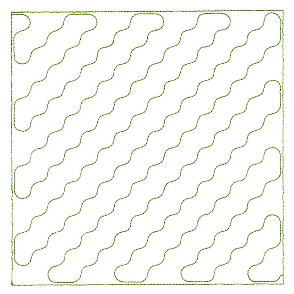 Playful Textures Quilting - Diagonal Stripes (Double Run) - Image 3