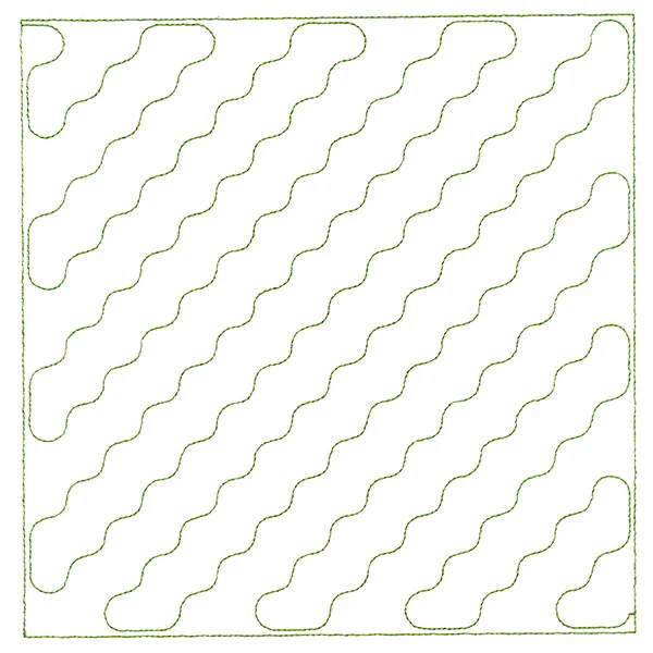 Playful Textures Quilting - Diagonal Stripes (Double Run) - Image 6