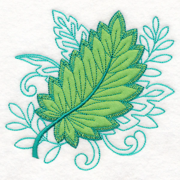Pleasing Palm Frond (Applique) - Image 3