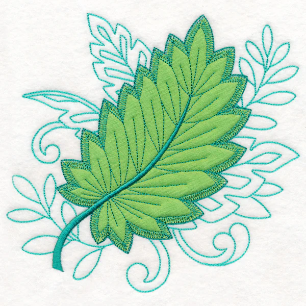 Pleasing Palm Frond (Applique) - Image 5