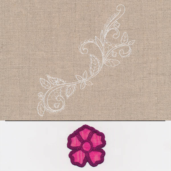 Pleasing Petal Fashion Spray (3D Applique) - Image 4