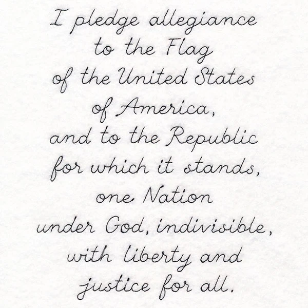 Pledge of Allegiance Script - Image 2