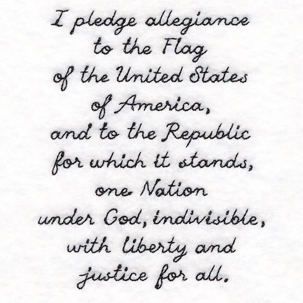 Pledge of Allegiance Script - Image 4