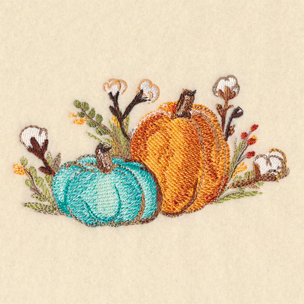 Plentiful Pumpkins in Watercolor - Image 5