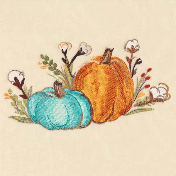 Plentiful Pumpkins in Watercolor - Image 6